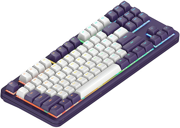 Gaming-Tastatur Dark Project ALU 87A Violet - UA ...