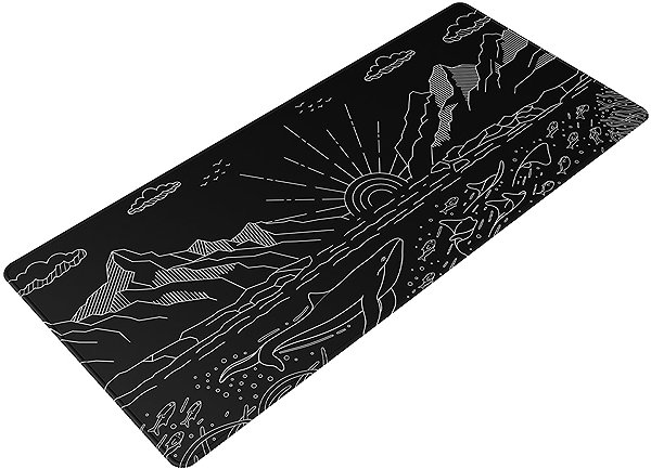 Mauspad Dark Project Gaming Mousepad, Terra Nostra Black, XL ...