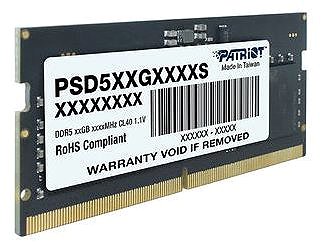 Patriot Signature Line SO-DIMM 32GB DDR5 5600MT/s CL46 RAM.