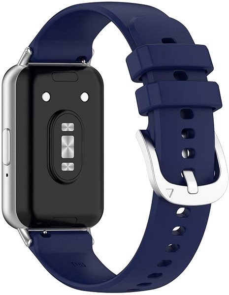 Armband Drakero Silikon für Samsung Galaxy Fit 3 dunkelblau ...