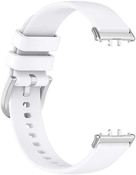 Armband Drakero Silikon für Samsung Galaxy Fit 3 weiß ...