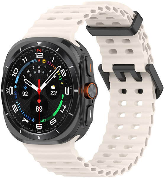 Řemínek Drakero Silikonový performance světle růžový pro Samsung Galaxy Watch Ultra ...