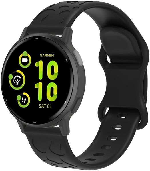 Armband Drakero Silikonový Sculpty pro 18mm Quick Release Schwarz ...