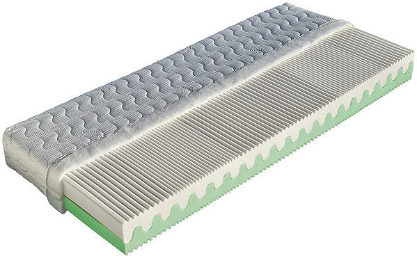 Mattress Wooden bed Olga 180 × 200 cm SilverGuard ...