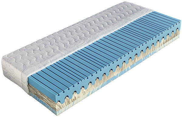Mattress Wooden bed Viola 120 × 200 cm SilverGuard ...
