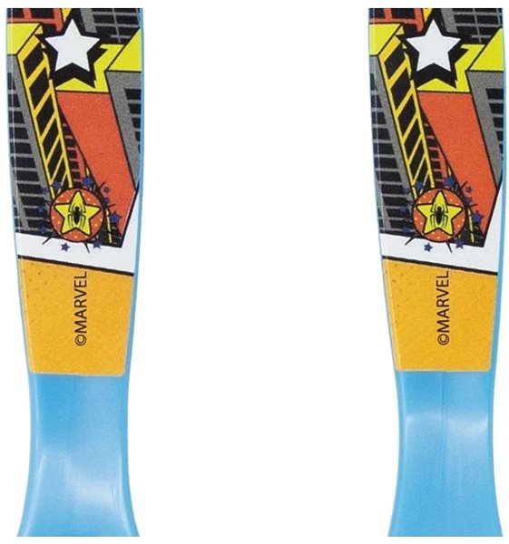Children's cutlery Alum Cutlery set - Spiderman Midnight Flyer .