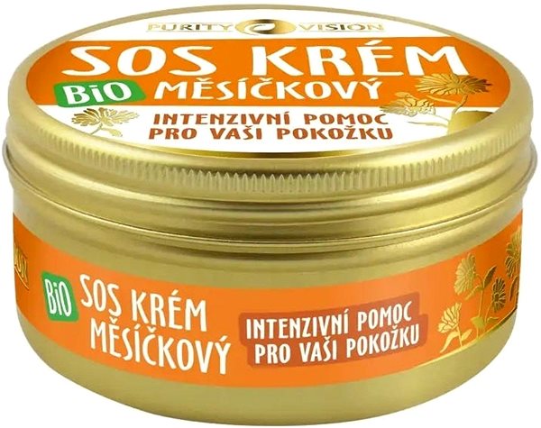 Testápoló krém PURITY VISION Bio SOS körömvirág krém 70 ml ...