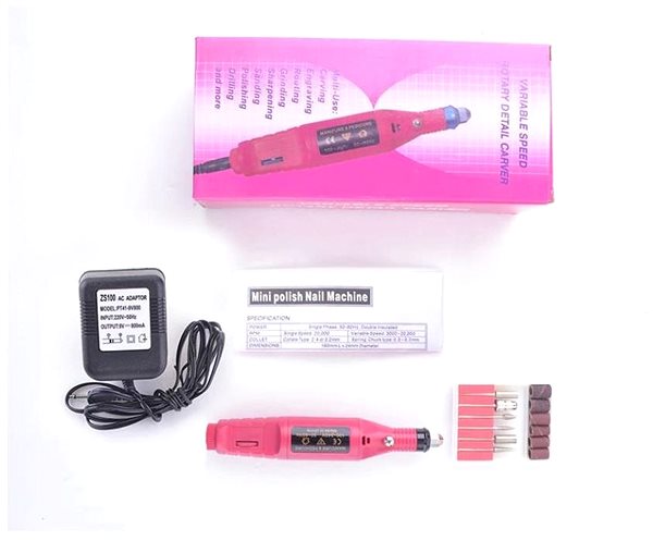 Electric Nail File Electronic Electric Nail Grinder Speed-Carver .