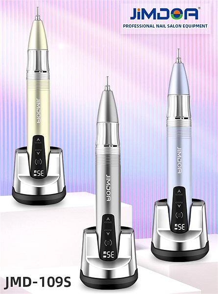 Electric nail file JIMDOA Cordless nail grinder JMD-109 S grey .