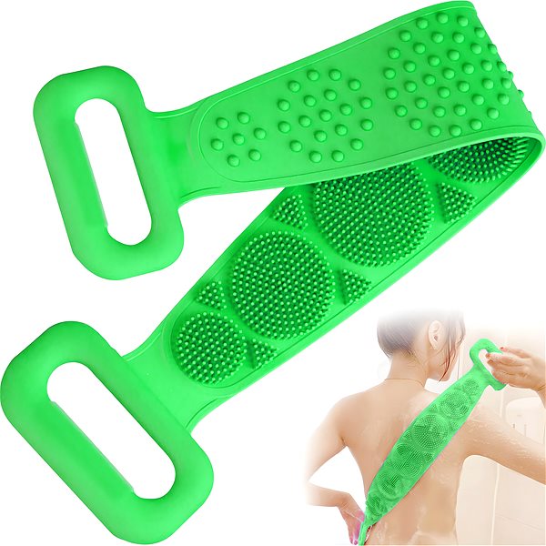Retoo sponge wash silicone brush with hydromassage towel .