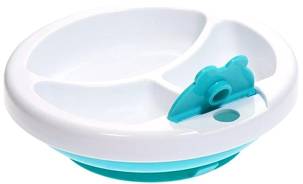 Children's plate BBLÜV Thermal plate Platö Aqua .