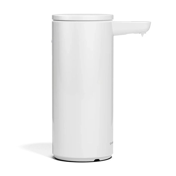 Szappanadagoló Simplehuman érintésmentes szappanadagoló újratölthető 266 ml, fehér acél ...