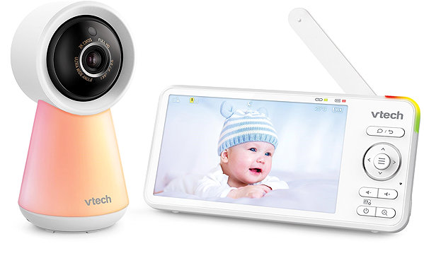 VTech RM5756HD Smart Wi-Fi Video Baby Monitor.