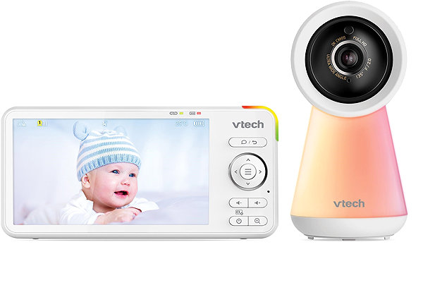 VTech RM5756HD Smart Wi-Fi Video Baby Monitor.