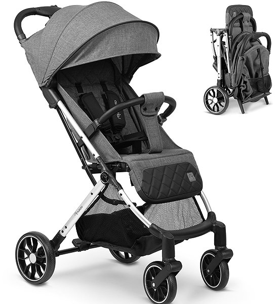 Baby Buggy Nukido 716002 Paseo sports stroller, 0-36 months, 15 kg, dark grey ...