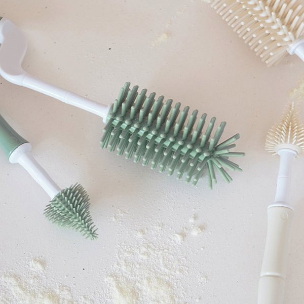 Bo Jungle B-Bottle Brush Set Jade.