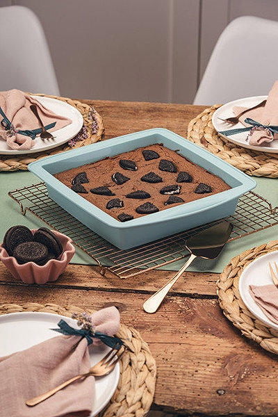 Baking Mould Dr. Oetker Baking mould for brownies 28 × 26 cm silicone Lifestyle