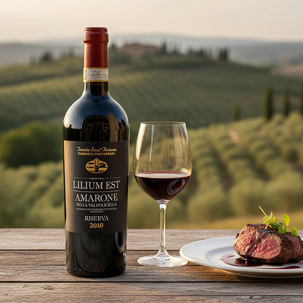 Amarone della Valpolicella DOCG Riserva “Lilium Est” wine 0.75L 16% vol.
