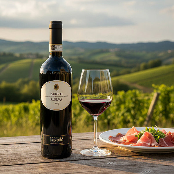 Barolo Riserva DOCG wine 0.75L 14.5% vol. .