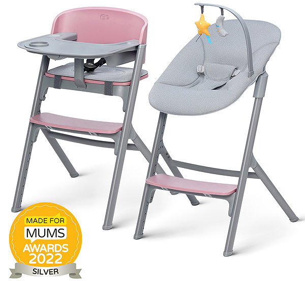 Dining chair KINDERKRAFT SELECT Set Livy Aster Pink dining chair + Calmee recliner, Premium .