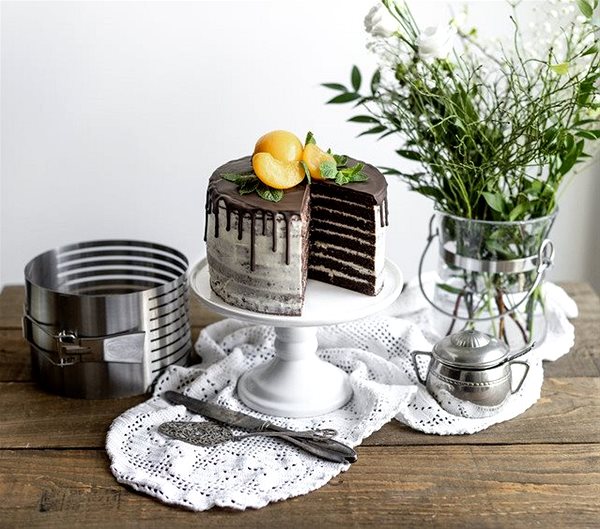 Baking Mould Dr. Oetker Frame for Slicing Cakes/Honey Cake Lifestyle