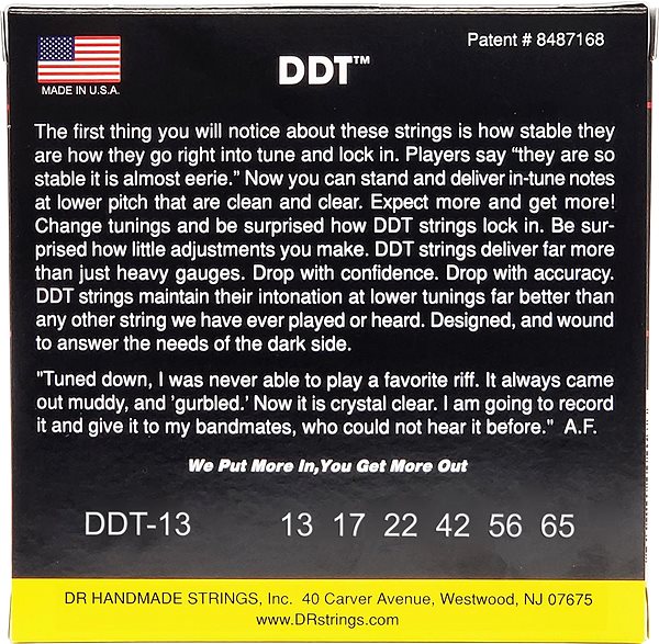 Struny DR Strings Drop-Down Tuning DDT-13 ...