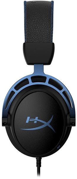 Herní sluchátka HyperX Cloud Alpha S Blue Boční pohled