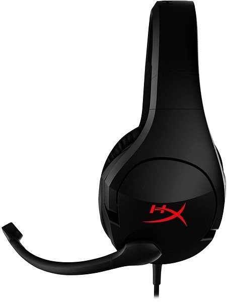 Gaming Headphones HyperX Cloud Stinger Red Lateral view