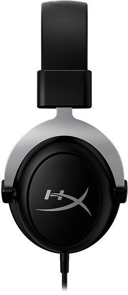 Herní sluchátka HyperX CloudX Silver Boční pohled