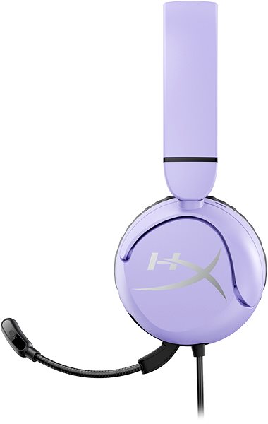 Gamer fejhallgató HyperX Cloud Mini Kids, lavender ...