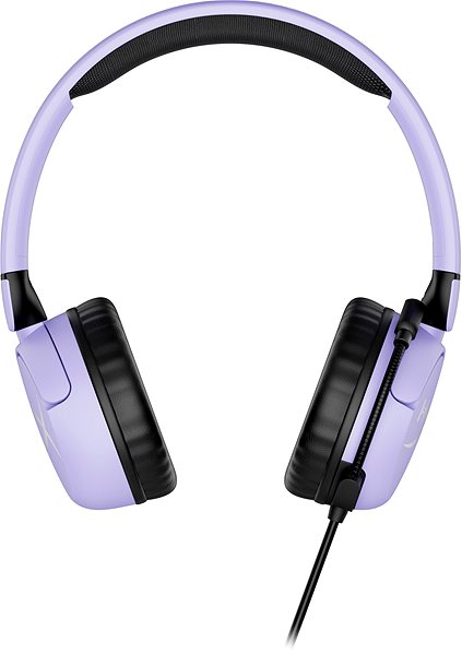 Gamer fejhallgató HyperX Cloud Mini Kids, lavender ...