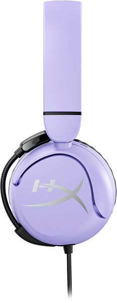Gamer fejhallgató HyperX Cloud Mini Kids, lavender ...