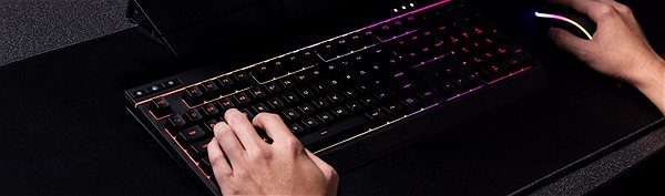 Herná klávesnica HyperX Alloy Core RGB – US Lifestyle