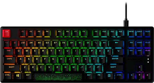Gaming-Tastatur HyperX Alloy Origins Core PBT Aqua - US ...