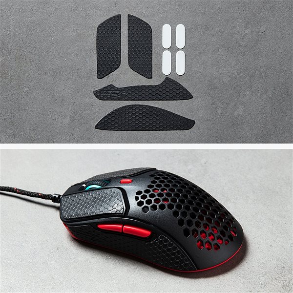 Gaming-Maus HyperX Pulsefire Haste Black/Red Gaming Mouse Lifestyle