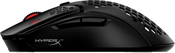 Gamer egér HyperX Pulsefire Haste Wireless Gaming Mouse Black Oldalnézet