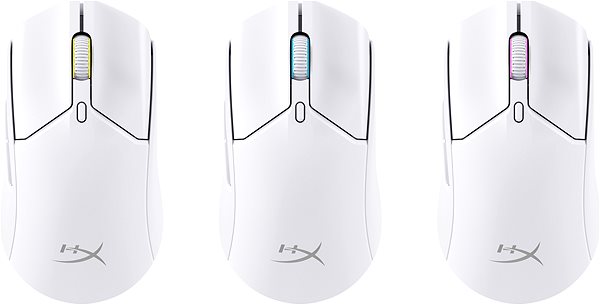 Gamer egér HyperX Pulsefire Haste 2 Wireless Gaming Mouse White ...