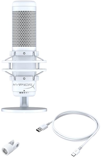 Mikrofon HyperX QuadCast S White ...