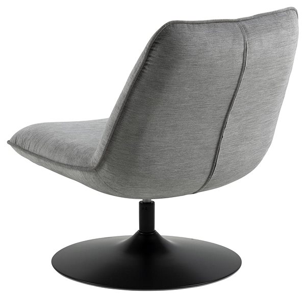 Konferenzsessel DESIGN SCANDINAVIA Nanny, Stoff, grau ...