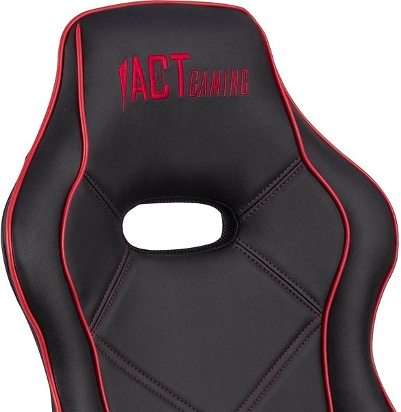 Gaming-Stuhl DESIGN SCANDINAVIA Canyon II, Kunstleder, schwarz/rot Mermale/Technologie