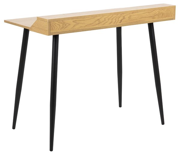 Schreibtisch DESIGN SCANDINAVIA Joe, 100 cm, Eiche ...