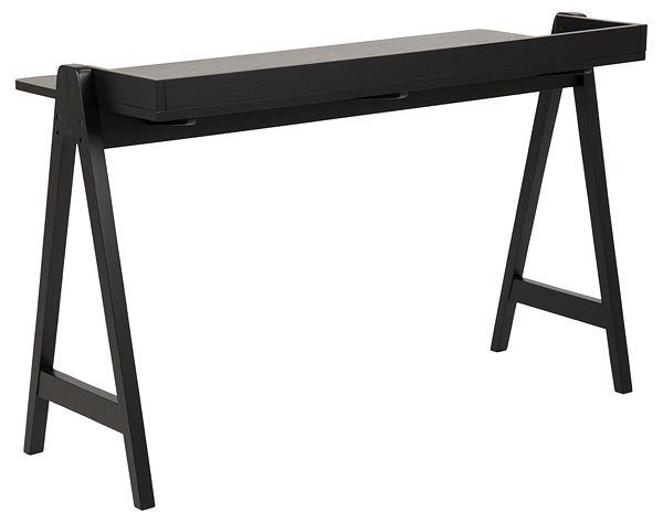 Písací stôl DESIGN SCANDINAVIA Miso, 105 cm, MDF, čierny ...