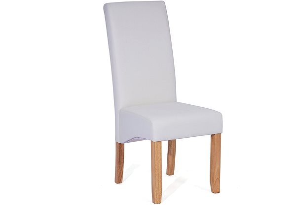 Jedálenská stolička Jedálenská stolička DINNER biela, set 2 ks ...