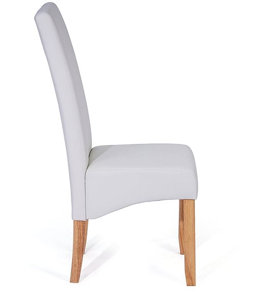Jedálenská stolička Jedálenská stolička DINNER biela, set 2 ks ...