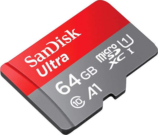 Speicherkarte SanDisk MicroSDXC Ultra 64GB + SD-Adapter ...