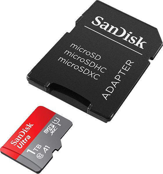 Pamäťová karta SanDisk MicroSDXC Ultra 1TB + + SD adaptér ...