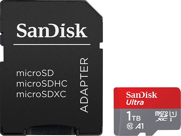 Memóriakártya SanDisk MicroSDXC Ultra 1TB + + SD adapter ...