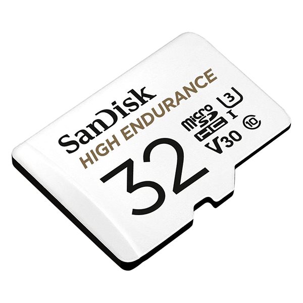 Paměťová karta SanDisk MicroSDHC 32GB High Endurance Video U3 V30 + SD adaptér ...