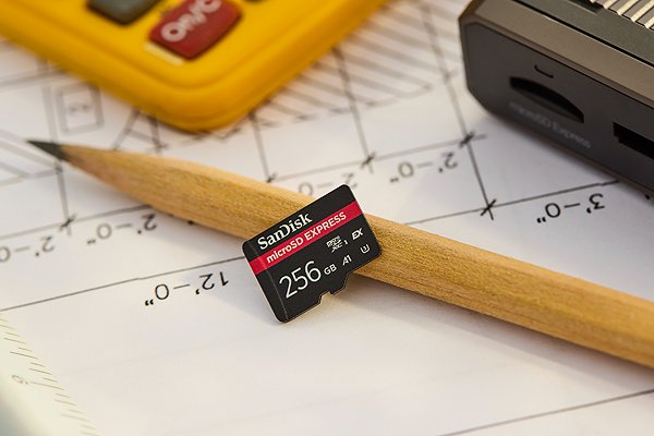Speicherkarte SANDISK MicroSD Express 128 GB (NVMe) ...