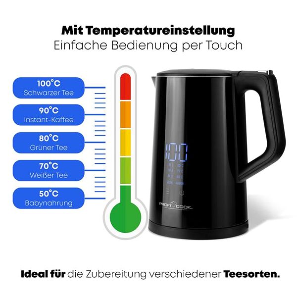 Electric Kettle Proficook WKS 1243 ...